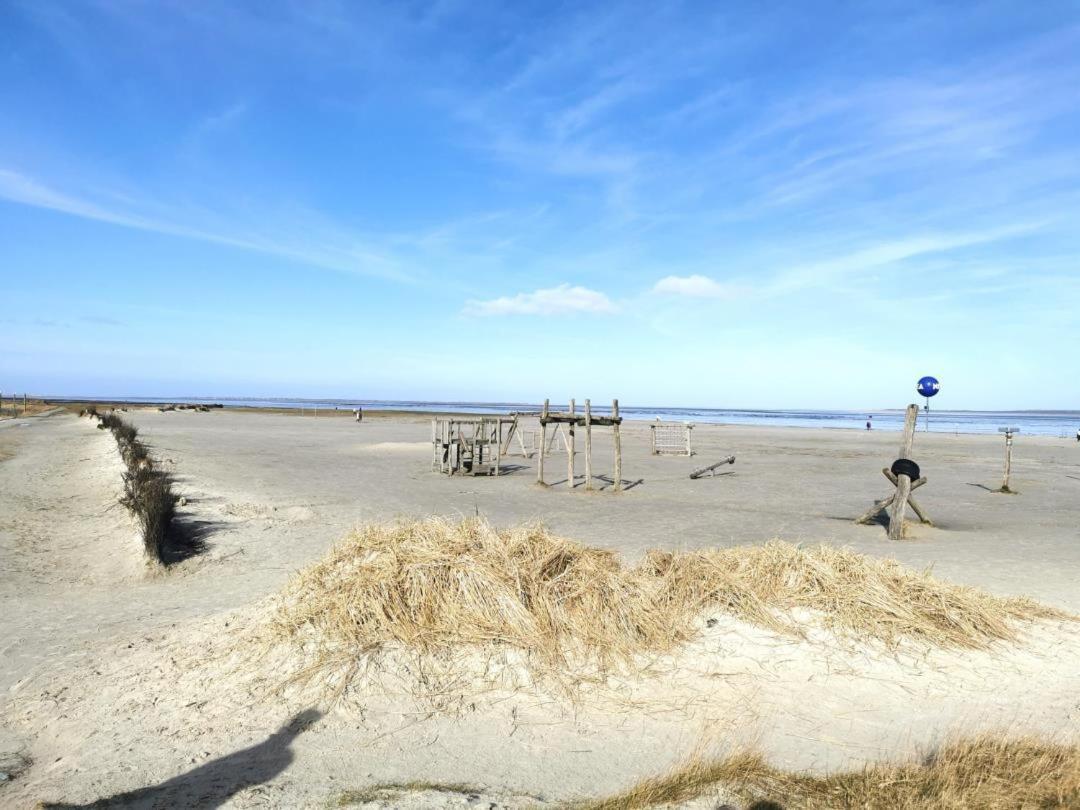 Schicke Ferienwohnung Julia An Der Nordsee Lutetsburg المظهر الخارجي الصورة